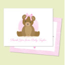 Recherche de cabot vœux cartes Baby shower fille