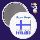 Recherche de finlandais magnets Drapeau