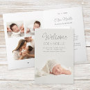 Recherche de bébé bienvenu cartes postales New parents