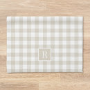 Recherche de déco maison cuisine linges Monogramme