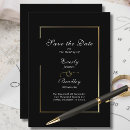 Recherche de photographie noire et blanche invitations Moderne