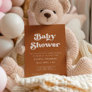 Recherche de burnt orange baby shower invitations Élégant