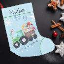Recherche de tracteur chaussette de noël Vacances