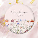 Zoek naar wilde bloemen magneten Kleurrijk