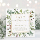 Recherche de noël invitations Baby shower de noël