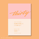 Recherche de pink 30ans anniversaire invitations Jolie