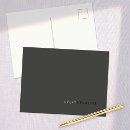Recherche de noir simple cartes postales Cool