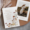 Recherche de fleur sauvage mariage invitations Élégant