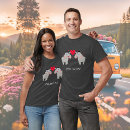 Zoek naar liefde olifanten tshirts Hart