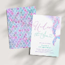 Recherche de petite sirene invitations Magique
