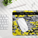 Recherche de camouflage gris tapis souris Motif de camouflage