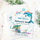 Recherche de dauphin mignon invitations Bulles