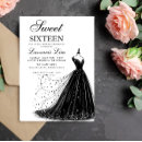 Recherche de robe noire invitations Glacer
