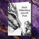Recherche de dragons vœux cartes Imaginaire