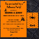 Recherche de happy halloween invitations Maison hantée