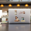 Zoek naar koffiezetapparaat stickers Koffieverslaafde