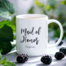 Recherche de demoiselles honneur tasses Maid of honor