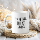 Recherche de humoristique café tasses Retraite