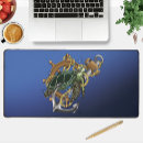Recherche de tortue verte tapis souris Bleu