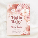 Recherche de retro baby shower invitations Pour elle