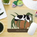 Recherche de chat blanc tapis souris Tuxedo