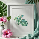 Zoek naar groen blad posters Waterverf