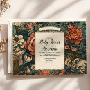 Recherche de fleurs vintage invitations Élégant