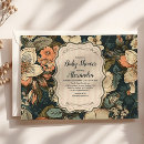 Recherche de fleurs en aquarelle invitations Moderne