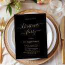 Recherche de gold black noël invitations Moderne