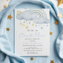 Recherche de cloud nine invitations Bleu