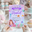 Recherche de mermaid under the sea anniversaire invitations Fête d'anniversaire