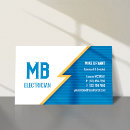Recherche de électriciens cartes visite Customer