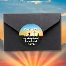 Recherche de le seigneur est mon berger autocollants Jésus