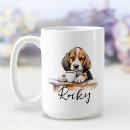 Recherche de chien beagle tasses Aquarelle