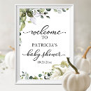 Recherche de greenery baby shower welcome signes Pour elle