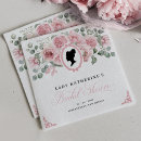 Recherche de vintage rose serviettes Bride