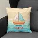 Recherche de bateau à voile coussins Pour enfants