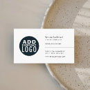 Zoek naar ronde visitekaartjes Minimalistisch