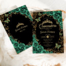 Recherche de green quinceanera invitations Pour elle