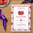Recherche de fraises invitations D'anniversaire