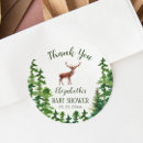 Recherche de deer autocollants Aquarelle