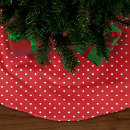 Zoek naar rood kerstboom kleden Stippen