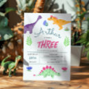 Recherche de partie de dinosaure invitations Jungle