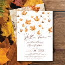 Recherche de fall bridal shower invitations Automne