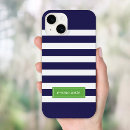 Zoek naar groene strepen iphone hoesjes Preppy