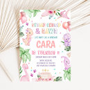 Recherche de pink dinosaur invitations T rex