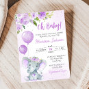 Recherche de ballons et fleurs invitations Violet