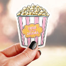 Recherche de popcorn autocollants Soirée cinéma