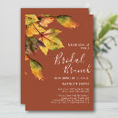 Recherche de autumn bridal shower invitations Rustique