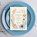Recherche de fleurs sauvages fantaisistes mariage menus Fleur sauvage